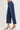 Risen Mid Rise Crop Pintuck Wide Leg Jean