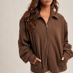 Soft Jersey Zip Up Jackets - 2 colors! - The Nines