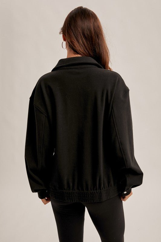 Soft Jersey Zip Up Jackets - 2 colors! - The Nines