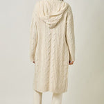 Almond Long Sweater Jacket - The Nines