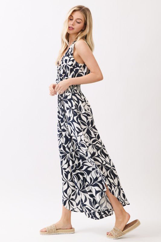 Midnight Printed Jumpsuit - The Nines