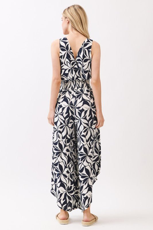 Midnight Printed Jumpsuit - The Nines
