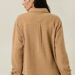 Textured Quilted Shacket - 2 Colors! - The Nines