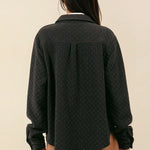 Textured Quilted Shacket - 2 Colors! - The Nines