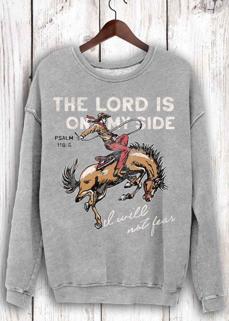 The Lord Is On My Side Sweatshirt - The Nines
