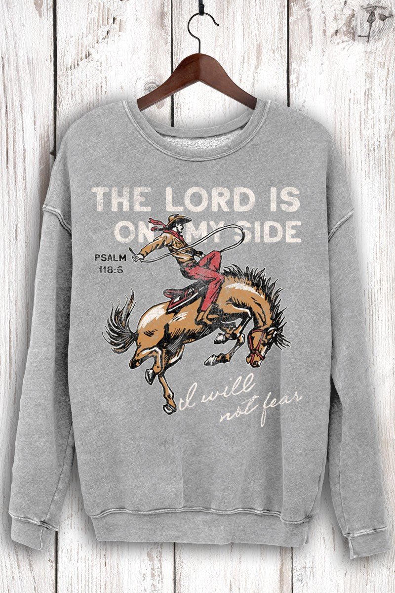 The Lord Is On My Side Sweatshirt - The Nines