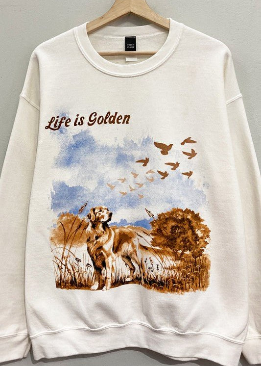 Life is Golden Sweatshirt - FINAL SALE! - The Nines
