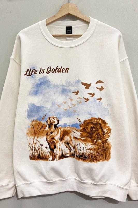 Life is Golden Sweatshirt - FINAL SALE! - The Nines
