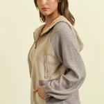 Half Zip Hoodie - 2 colors! - The Nines
