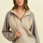 Half Zip Hoodie - 2 colors! - The Nines