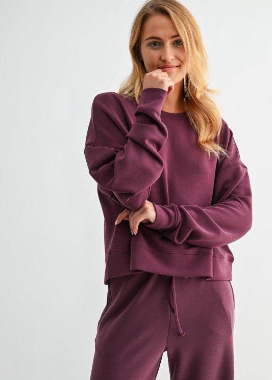 Mono B Boxy Laguna Buttery Soft Sweatshirt - 5 colors ! - The Nines