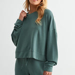 Mono B Boxy Laguna Buttery Soft Sweatshirt - 5 colors ! - The Nines