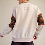 Jordyn Crochet Detail French Terry Pullover - 2 colors! - The Nines