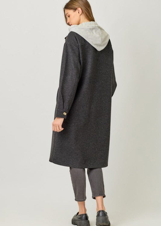 Black Hoodie Jacket - The Nines
