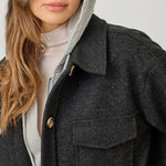 Black Hoodie Jacket - The Nines