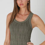 Nikibiki Reversible Lace Textured Tank - 3 Colors! - The Nines