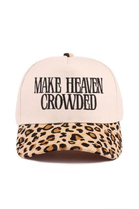 MAKE HEAVEN CROWDED HAT - 2 COLORS! - The Nines