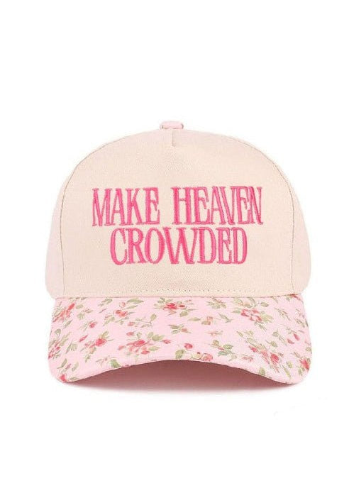 MAKE HEAVEN CROWDED HAT - 2 COLORS! - The Nines