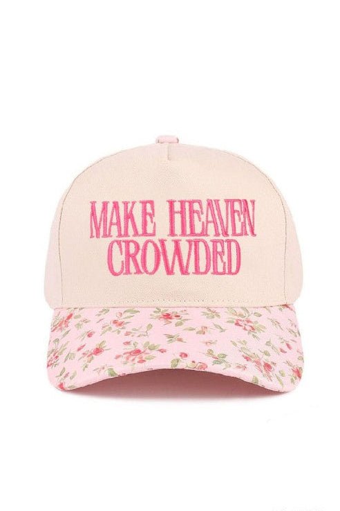MAKE HEAVEN CROWDED HAT - 2 COLORS! - The Nines