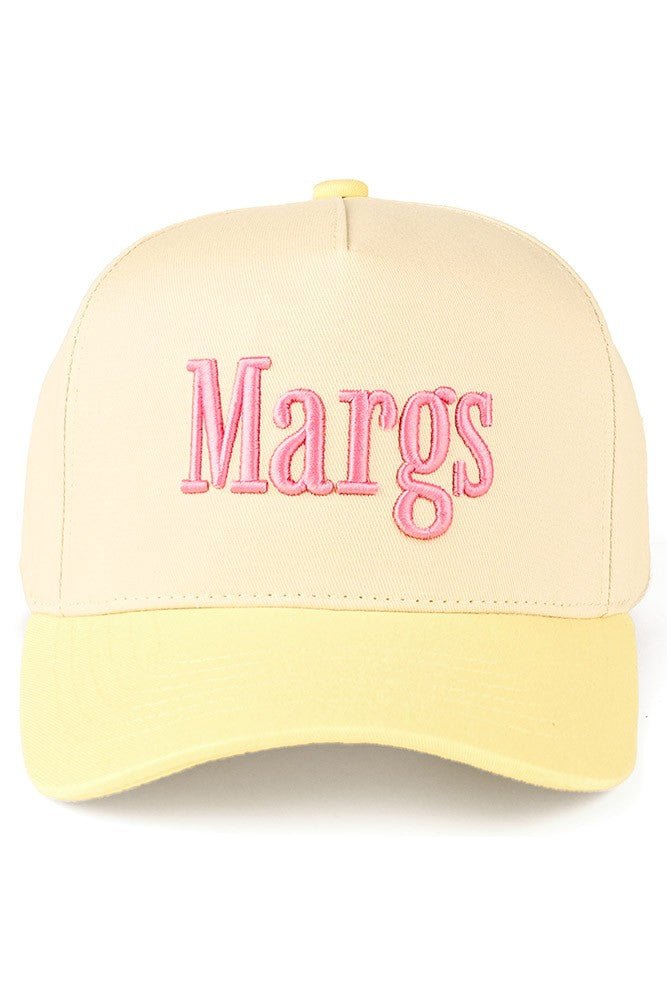 "Margs" Butter Yellow Hat - The Nines