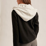 Cropped Jacket With Detachable Hood - 2 Colors! - The Nines