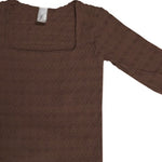 Nikibiki Square Neck Lace Textured Top - 2 Colors! - The Nines