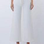 Vervet Optic White Drawstring Jean - The Nines