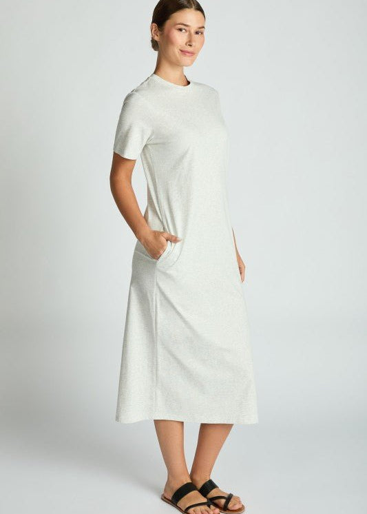 Cotton Pocket Midi Dress - 2 Colors! - The Nines