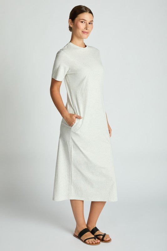 Cotton Pocket Midi Dress - 2 Colors! - The Nines