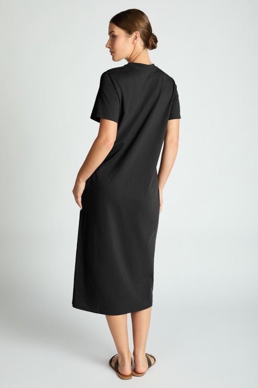 Cotton Pocket Midi Dress - 2 Colors! - The Nines