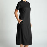 Cotton Pocket Midi Dress - 2 Colors! - The Nines