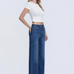 Vervet Super Soft Comfort Stretch Wide Leg Jean - The Nines