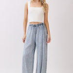 Tencel Wide Leg Pant - The Nines
