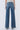 Vervet Midrise Cheerfulness Wash Panel Wide Leg Jeans