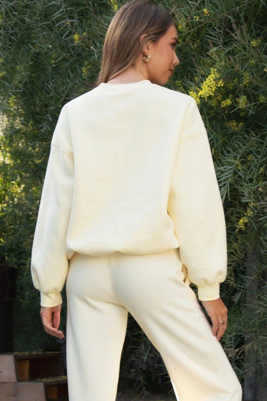 Lani Cloud Fleece Sweatshirt - 2 colors! - The Nines
