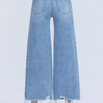 Vervet High Rise Idyllic Wash Panel Crop Jean - The Nines