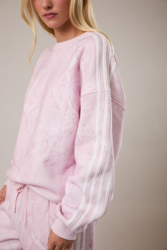 Pink Camo Sweatshirt - The Nines