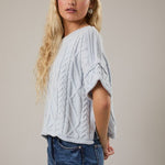 Spring Relaxed Sweater Top - 2 Colors! - The Nines