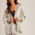 Cozy & Soft Colorblock Hooded Cardigans - 2 Colors! - The Nines