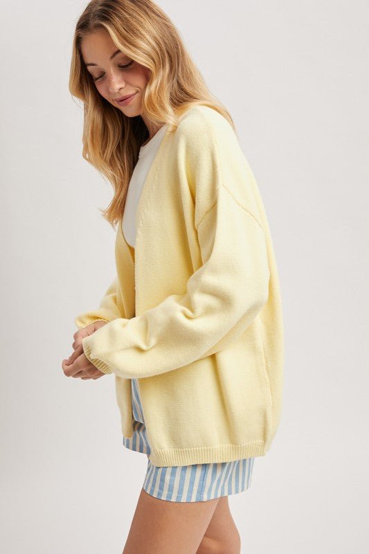 Lemon Sweater Cardigan - The Nines