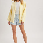 Lemon Sweater Cardigan - The Nines
