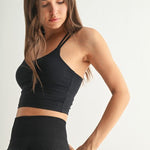 Criss Cross Back Sports Bra - 2 Colors! - The Nines
