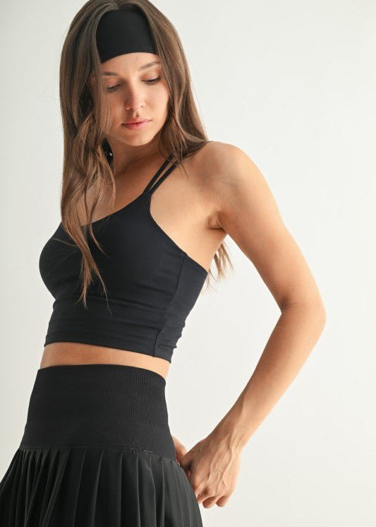 Criss Cross Back Sports Bra - 2 Colors! - The Nines