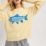 Fish Sweater - 2 colors! - The Nines