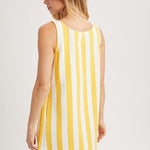 Cotton Striped Tank Dress - 2 Colors! - The Nines