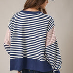 Navy Relaxed Super Soft Pullover - The Nines