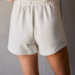 Ash Gray Front Slit Skort - The Nines