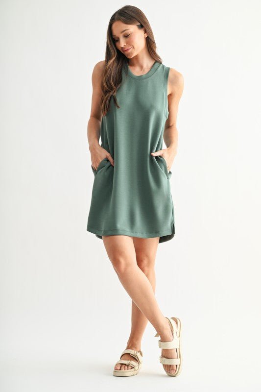 Laguna Scuba Pocket Dress - 3 colors! - The Nines