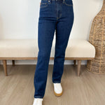 Judy Blue High Waist Dark Wash Straight - FINAL SALE! - The Nines