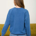 Indigo Blue Mom Club Crewneck - The Nines